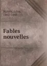 Fables nouvelles - Léon Halévy