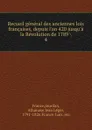 Recueil general des anciennes lois francaises, depuis l.an 420 jusqu.a la Revolution de 1789 - Jourdan France