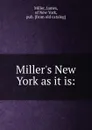 Miller.s New York as it is - James Miller