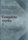 Complete works - Keats John