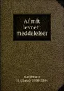 Af mit levnet - Hans Martensen