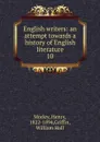English writers - Henry Morley