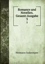 Romance und Novellen. Gesamt-Ausgabe - Sudermann Hermann