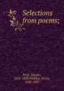 Selections from poems - Sándor Petfi