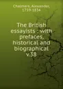 The British essayists - Alexander Chalmers