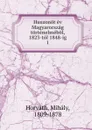 Huszonot ev Magyarorszag tortenelmebol, 1823-tol 1848-ig - Mihály Horváth