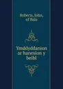 Ymddyddanion ar hanesion y beibl - John Roberts