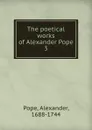 The poetical works of Alexander Pope - Pope Alexander