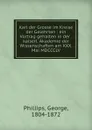 Karl der Grosse im Kreise der Gelehrten - George Phillips