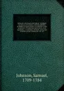 Johnson.s dictionary microform - Johnson Samuel