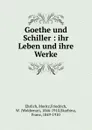 Goethe und Schiller - Moritz Ehrlich