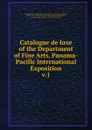 Catalogue de luxe of the Department of Fine Arts, Panama-Pacific International Exposition - John Ellingwood Donnell