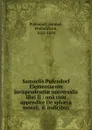 Samuelis Pufendorf Elementorum jurisprudentiae universalis libri II - Samuel Pufendorf