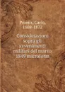 Considerazioni sopra gli avvenimenti militari del marzo 1849 microform - Carlo Promis