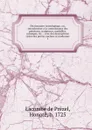 Dictionnaire iconologique, ou, Introduction a la connoissance des peintures, sculptures, medailles, estampes, .c. - Lacombe de Prezel