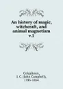 An history of magic, witchcraft, and animal magnetism - John Campbell Colquhoun