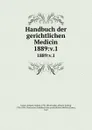 Handbuch der gerichtlichen Medicin - Johann Ludwig Casper