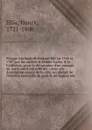 Voyage a la baye de Hudson fait en 1746 et 1747 par les navires le Dobbs-Galley . la California, pour la decouverte d.un passage au nord-ouest microforme - Henry Ellis