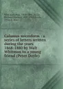Calamus microform - Whitman Walt