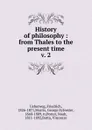 History of philosophy - Friedrich Ueberweg