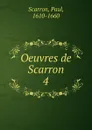 Oeuvres de Scarron - Paul Scarron