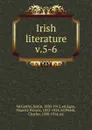 Irish literature - Justin McCarthy