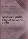 Assessed polls.City of Newton - Newton Election Commission