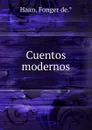 Cuentos modernos - Fonger de Haan