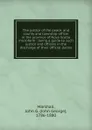 The justice of the peace, and county and township officer in the province of Nova Scotia microform - John George Marshall