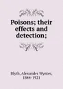 Poisons - Alexander Wynter Blyth