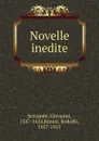 Novelle inedite - Giovanni Sercambi