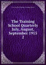 The Training School Quarterly July, August, September 1915 - East Carolina Teachers Training School