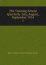 The Training School Quarterly  July, August, September 1914 - East Carolina Teachers Training School
