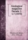 Geological magazine - Henry Woodward