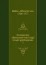 Enumeratio plantarum horti regii et agri gottingensis - Albrecht von Haller