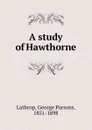 A study of Hawthorne - Lathrop George Parsons