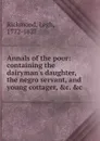 Annals of the poor - Legh Richmond