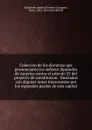 Coleccion de los discursos que pronunciaron los senores diputados de America contra el articulo 22 del proyecto de constitucion.  Ilustrados con algunas notas interesantes por los espanoles pardos de esta capital. - Henri Ternaux-Compans