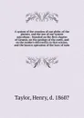 A system of the creation of our globe, of the planets, and the sun of our system microform - Henry Taylor