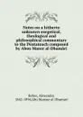 Notes on a hitherto unknown exegetical, theological and philosophical commentary to the Pentateuch composed by Aboo Manzr al-Dhamari - Alexander Kohut
