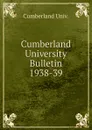 Cumberland University Bulletin - Cumberland Univ