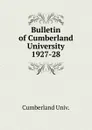 Bulletin of Cumberland University - Cumberland Univ