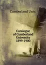 Catalogue of Cumberland University - Cumberland Univ