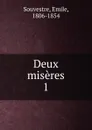 Deux miseres - Emile Souvestre