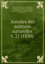 Annales des sciences naturelles - Jean Victor Audouin