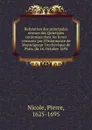 Refutation des principales erreurs des Quietistes contenues dans les livres censurez par l.Ordonnance de Monseigneur l.Archeveque de Paris, du 16. Octobre 1694 - Pierre Nicole