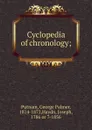 Cyclopedia of chronology - George Palmer Putnam