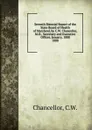 Seventh Biennial Report of the State Board of Health of Maryland, by C.W. Chancellor, M.D., Secretary and Executive Officer. January, 1888. - C.W. Chancellor