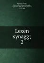 Lexen synagg - Richard Porson