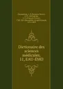 Dictionaire des sciences medicales - François Pierre Chaumeton